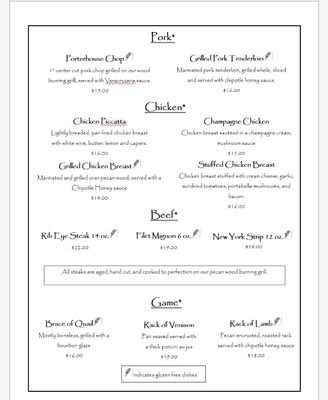 Menu photo 6 The 406 Live Oak, FL