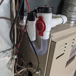 Condensation drain trap Condensation drain trap