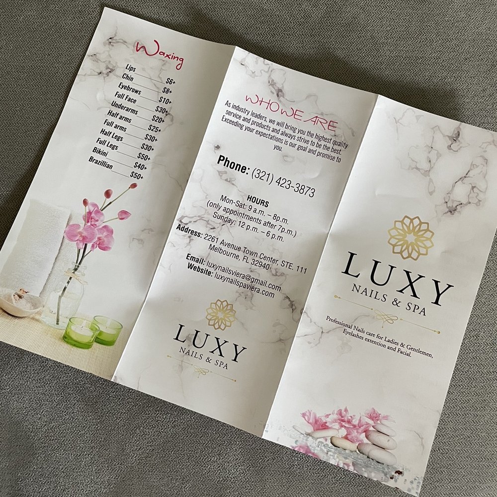 Luxy Nails and Spa - Menu & Prices - Nail Salons Near Me - Melbourne, Florida Luxy Nails and Spa - Menu & Prices - Nail Salons Near Me - Melbourne, Florida