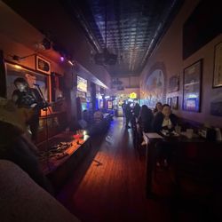 O'Malley's Alley - View from the bar to the front door.