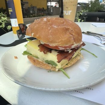 Flour Bakery + Café - breakfast egg sandwich - Coffee & Tea Near Me - Boston, Massachusetts