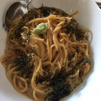 Cafe Hiro - 12.29.17 uni spaghetti - Italian Near Me - Cypress, California