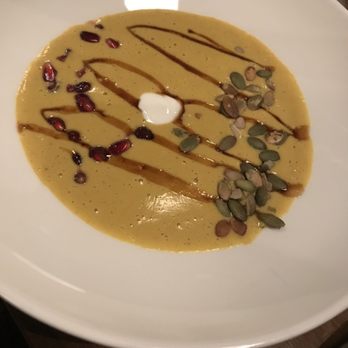 Black Rail Kitchen + Bar - Butternut squash soup - Mediterranean Near Me - Carlsbad, California Black Rail Kitchen + Bar - Butternut squash soup - Mediterranean Near Me - Carlsbad, California