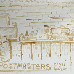 Postmasters Coffee and Bakery - The coffee bar