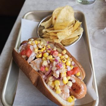 Joe & Vera's - Low country boil hot dog special - Cocktail Bars Near Me - Savannah, Georgia Joe & Vera's - Low country boil hot dog special - Cocktail Bars Near Me - Savannah, Georgia
