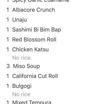 Sushi Ran - Standard order. Everything is great! - Sushi Bars Near Me - North Hollywood, California