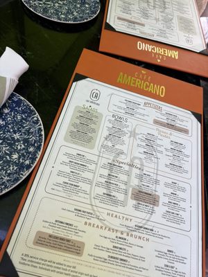 Menu photo 2 Cafe Americano Miami Beach, FL Menu photo 2 Cafe Americano Miami Beach, FL