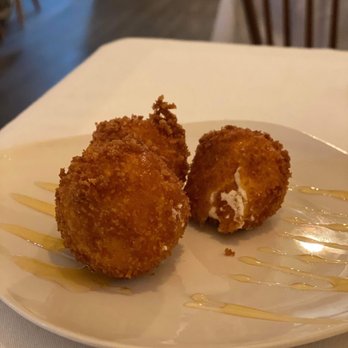 The Local - Crispy Goat Cheese / Local Honey - New American Near Me - Covington, Indiana The Local - Crispy Goat Cheese / Local Honey - New American Near Me - Covington, Indiana