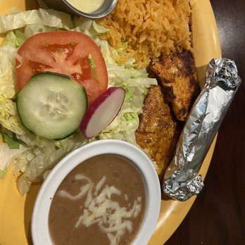El Sabroson - Grilled chicken - salad dressing and rice were very good - Latin American Near Me - Williamsburg, Virginia El Sabroson - Grilled chicken - salad dressing and rice were very good - Latin American Near Me - Williamsburg, Virginia