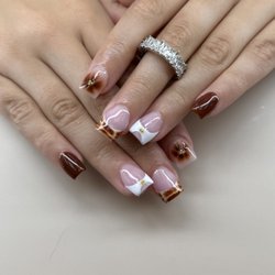 Fall Nails design by Andy.