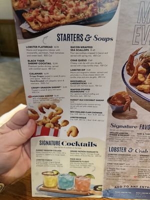 Menu photo 2 Red Lobster Garden Grove, CA Menu photo 2 Red Lobster Garden Grove, CA