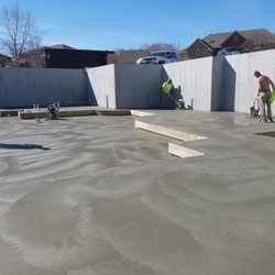 Steve James Concrete - Basement floors.