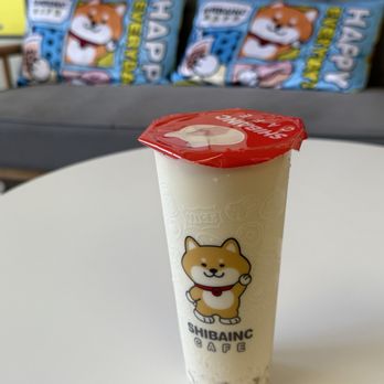 Shibainc Cafe - Jasmin milk tea with agar boba - Bubble Tea Near Me - Sacramento, California