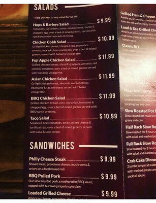 Menu photo 5 Hops and Barleys Middletown, PA