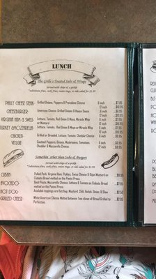 Menu photo 7 Greenbrier Grille and Lodge Marlinton, WV