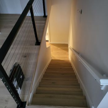 Upright Construction - a staircase leading to a second floor - General Contractors Near Me - Valparaiso, Indiana Upright Construction - a staircase leading to a second floor - General Contractors Near Me - Valparaiso, Indiana