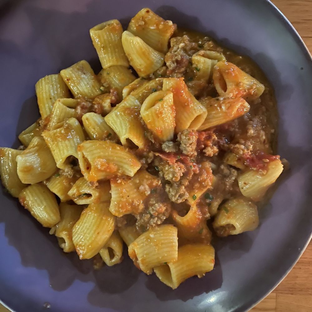 La Strega - Rigatoni Bolognese - Italian Near Me - Las Vegas, Nevada La Strega - Rigatoni Bolognese - Italian Near Me - Las Vegas, Nevada