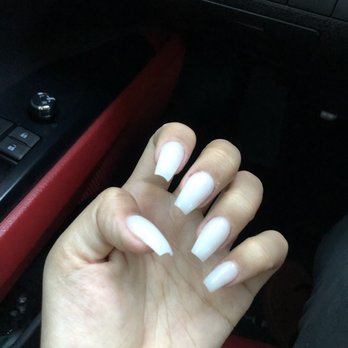K Nails - Norco - milky white nails (color powder) - Nail Salons Near Me - Norco, California K Nails - Norco - milky white nails (color powder) - Nail Salons Near Me - Norco, California