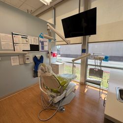 AltaMed - Peck Rd - An internal view of the dental exam room for first time and returning visitors.