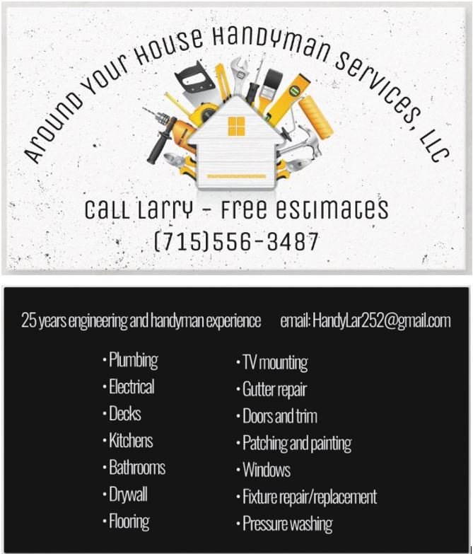 Slide of Around Your House Handyman Services