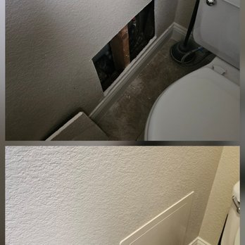 Professional Handyman Services - Plumbing Access Hole - Painters Near Me