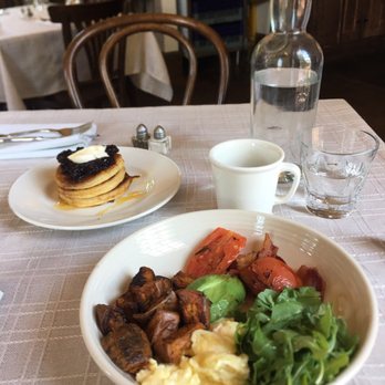 Fellows Cafe - The usual with lemon ricotta pancakes. - Breakfast & Brunch Near Me - Roswell, Georgia