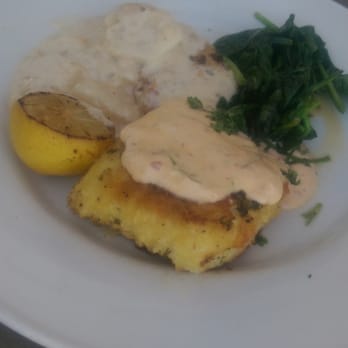 Bluewater Avalon - Not sure what this one was but my boyfriend said it was delicious! - Seafood Near Me - Avalon, California