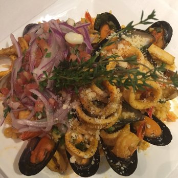 Lima 33 Restaurant - Arroz con mariscos. Yum! - Peruvian Near Me - Little Neck, New York