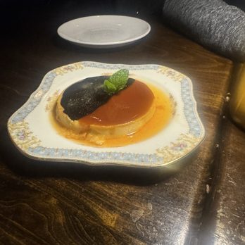 The Consulate - Goldfinger guava flan. Unique (and super tasty) flavors for a flan - Specialty Food Near Me - Atlanta, Georgia