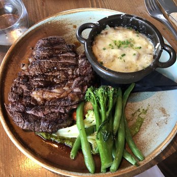 The Bison Restaurant - Alberta Raised Bison Ribeye - Canadian (New) Near Me - Banff, Alberta The Bison Restaurant - Alberta Raised Bison Ribeye - Canadian (New) Near Me - Banff, Alberta