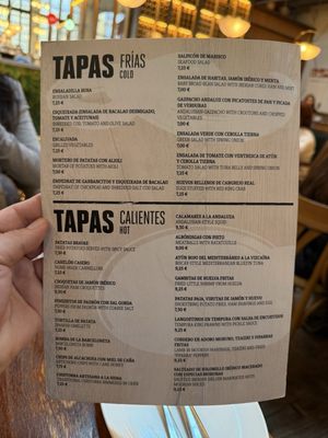Menu photo 4 El Nacional Barcelona, B