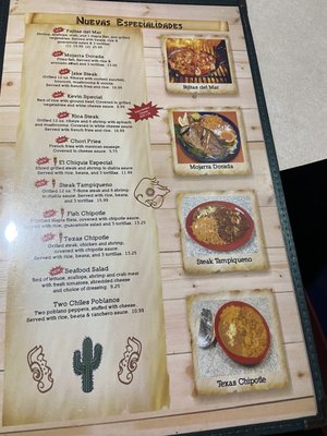Menu photo 3 Casa Rica Hartwell, GA