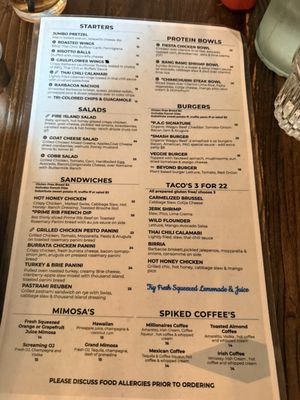 Menu photo 2 Park Avenue Grill Amityville, NY