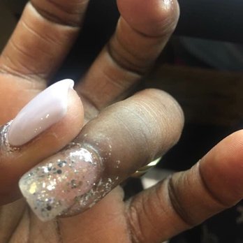 Harmony Nail Care & Spa - This is the colossal hot mess of a job that I got done and had to pay for it. I will never go back to this place! #refundpls - Nail Salons Near Me - Stafford, Virginia Harmony Nail Care & Spa - This is the colossal hot mess of a job that I got done and had to pay for it. I will never go back to this place! #refundpls - Nail Salons Near Me - Stafford, Virginia
