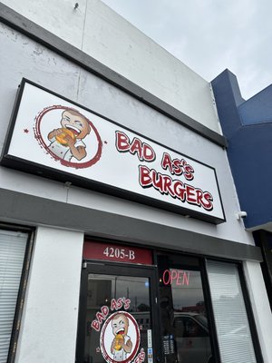 BAD AS'S BURGERS by null