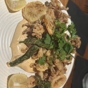Saint & Second - Calamari - New American Near Me - Long Beach, California