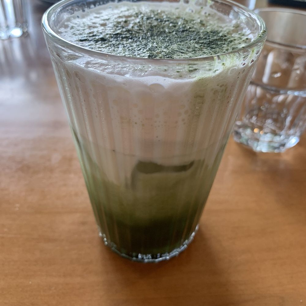 Osaka's - Iced Matcha Latte (Cold) - Japanese Near Me - Boulder, Colorado Osaka's - Iced Matcha Latte (Cold) - Japanese Near Me - Boulder, Colorado