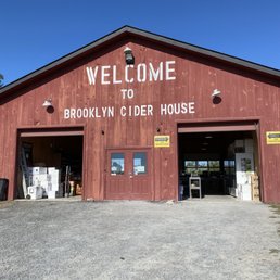 Exterior outside entrance of Brooklyn Cider House - New Paltz, New York Exterior outside entrance of Brooklyn Cider House - New Paltz, New York