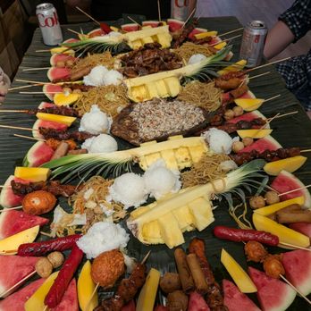 Pinoy Grill - Street Food Boodle Fight - Filipino Near Me - Arlington Heights, Illinois