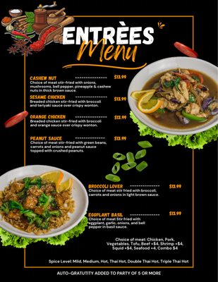 Menu photo 3 Panang Thai Cuisine Houston, TX