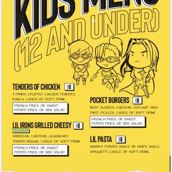ComicX Restaurant Bar & Store - Kids - American Near Me - Phoenix, Arizona