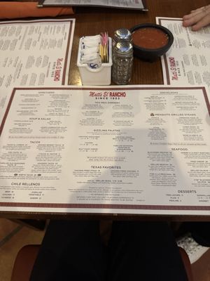 Menu photo 6 Matt's El Rancho Austin, TX