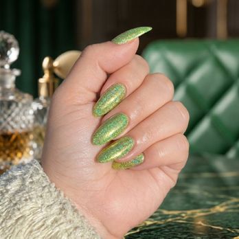 Finger Joy Nails - Drench your nails in pure light with this mesmerizing chartreuse holographic glitter manicure in Finger Joy Nails Santa Clara - Waxing Near Me - Santa Clara, California Finger Joy Nails - Drench your nails in pure light with this mesmerizing chartreuse holographic glitter manicure in Finger Joy Nails Santa Clara - Waxing Near Me - Santa Clara, California