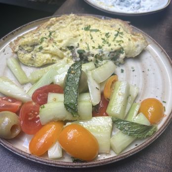 Leyla - Mushroom omelette - Turkish Near Me - New York, New York Leyla - Mushroom omelette - Turkish Near Me - New York, New York