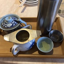 Tea Master - Oolong tea - served in classic Tray.