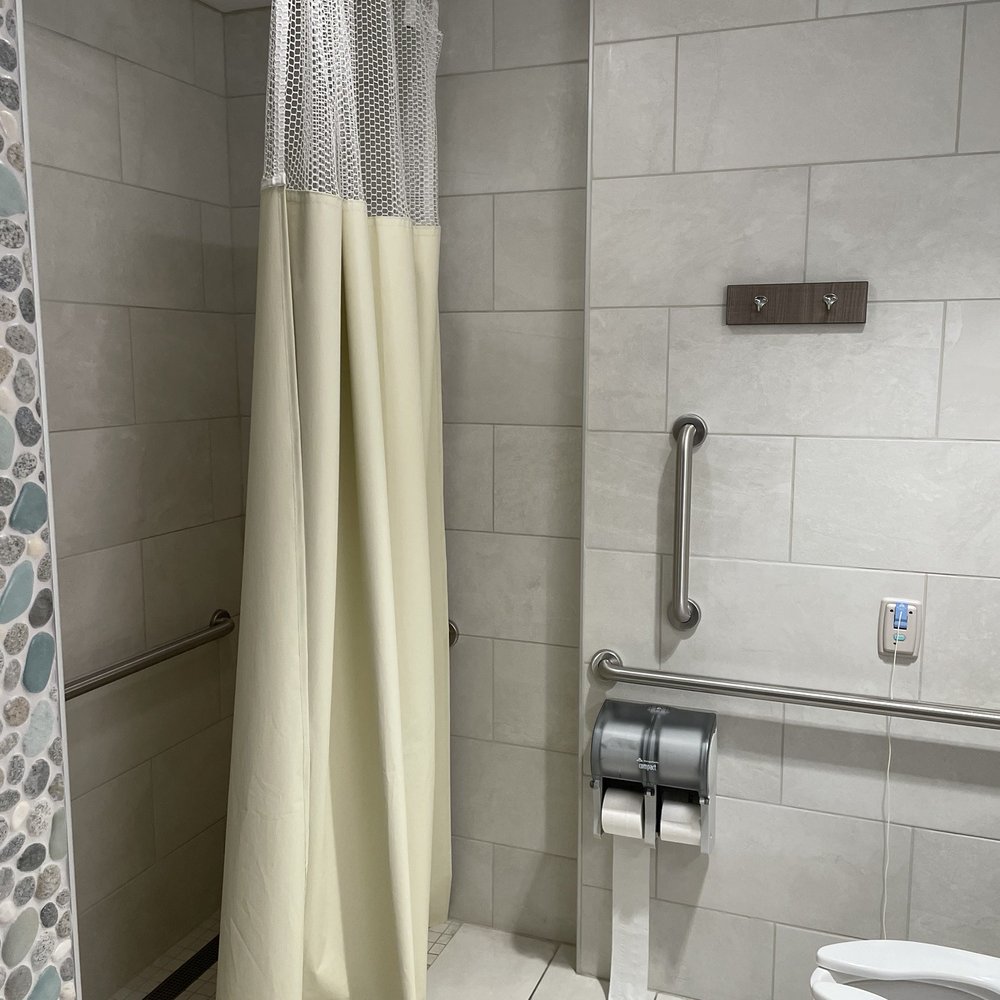 Kettering Health Main Campus - Bathroom with shower - Medical Centers Near Me - Kettering, Ohio Kettering Health Main Campus - Bathroom with shower - Medical Centers Near Me - Kettering, Ohio