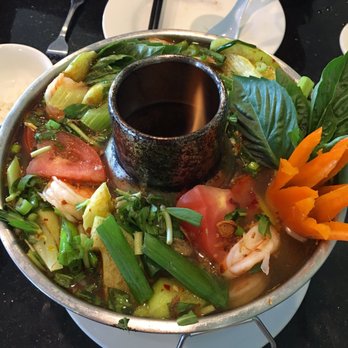 Saigon Bowl - Denver - Canh Chua Ca Hoac Tom (with shrimp) - Vietnamese Near Me - Denver, Colorado Saigon Bowl - Denver - Canh Chua Ca Hoac Tom (with shrimp) - Vietnamese Near Me - Denver, Colorado