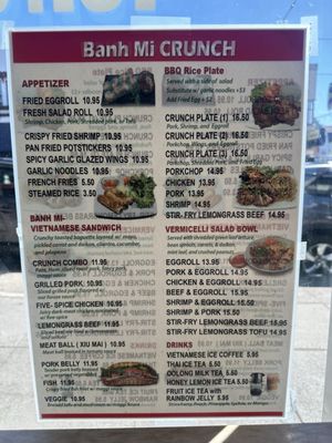 Menu photo 2 Banh Mi Crunch San Francisco, CA