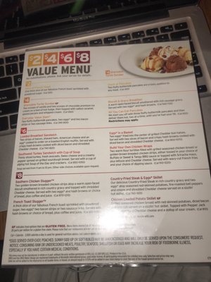 Menu photo 1 Denny's Riverside, CA Menu photo 1 Denny's Riverside, CA