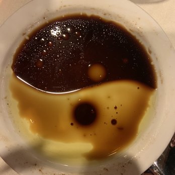 Francoli Gourmet - Yin and yang shaped oil and vinegar - Italian Near Me - Orange, California